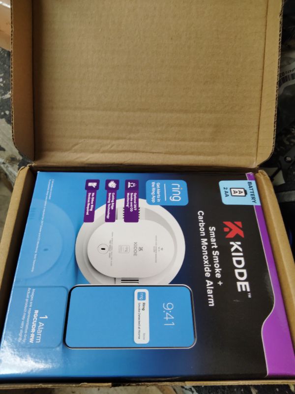 Photo 1 of Kidde Smart Smoke & CO Detector with Ring