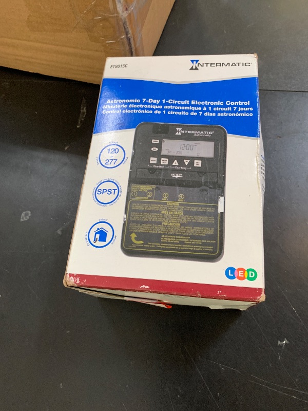 Photo 1 of Intermatic ET8015C 7-Day Digital Time Switch