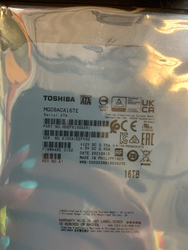 Photo 1 of Toshiba Canvio Ready 16TB External Hard Drive