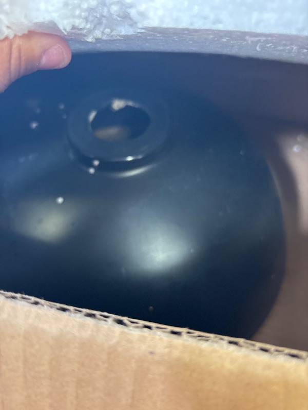 Photo 1 of VASOYO 16"x13" Vessel Sink - Matte Black