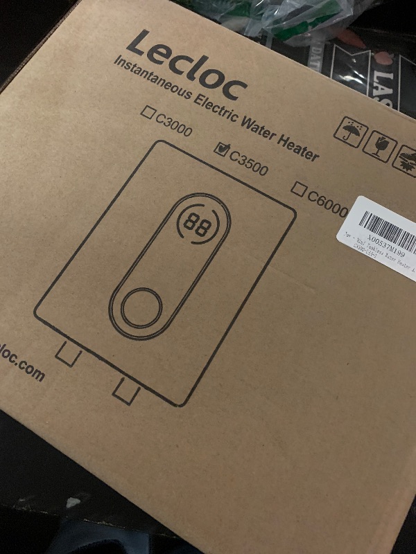 Photo 1 of Generic 3.5kW Tankless Water Heater