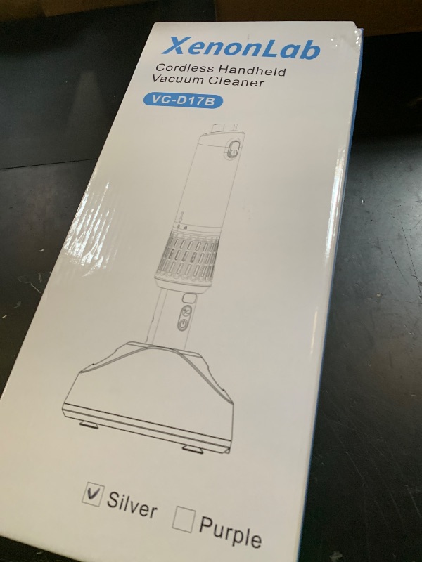 Photo 1 of XenonLab Handheld Vacuum Cordless 25000Pa (Silver)