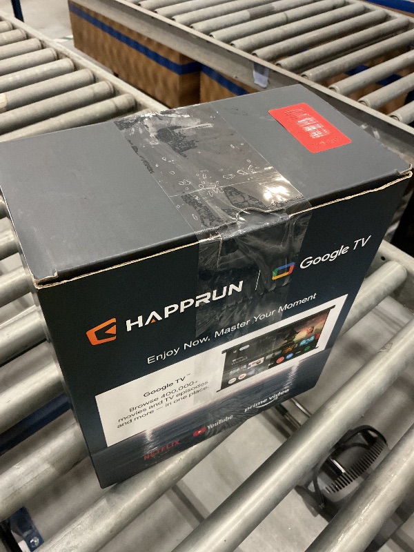 Photo 1 of HAPPRUN 1500 ANSI 4K Decoding Outdoor Projector with Official Google TV