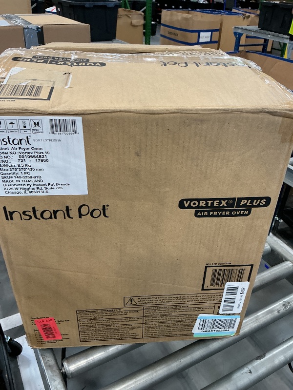 View 2 of Instant Pot 10 Qt 7-in-1 Air Fryer, EvenCrisp, Stainless Steel