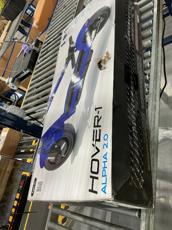 Photo 1 of Hover-1 Alpha 2.0 Foldable Electric Scooter with 450W Brushless Motor, 18 mph Max Speed, 10” Air-Filled Tires and 12 Mile Range