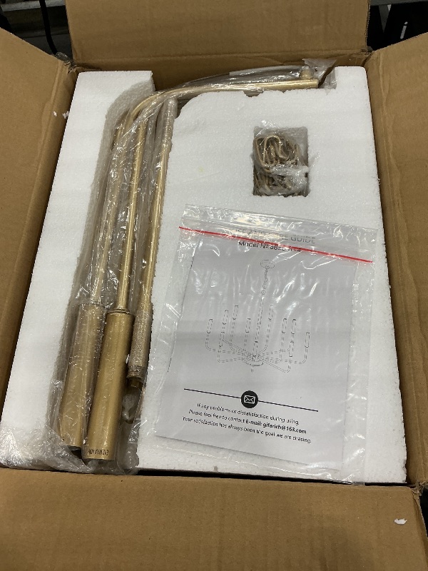 View 3 of Gifarich Gold Chandelier Light Fixture - 32 Inch