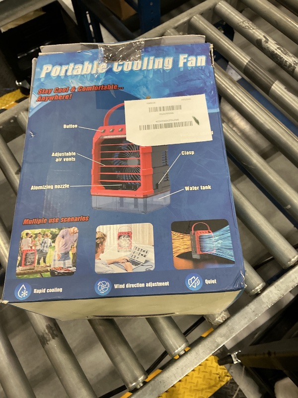 Photo 1 of Uniqwamo Portable Misting Fan, 6-in-1, Battery Powered