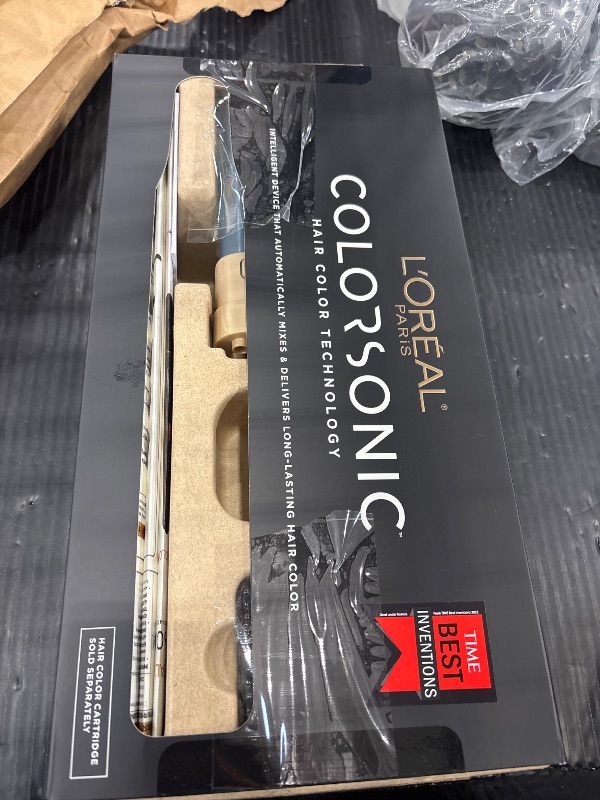 View 2 of L'Oreal Paris Colorsonic Permanent Hair Dye Coloring Device for Root Touch Up, All Over Color, and Gray Coverage, Mistake-Free Application (Hair Color Cartridge Sold Separately)