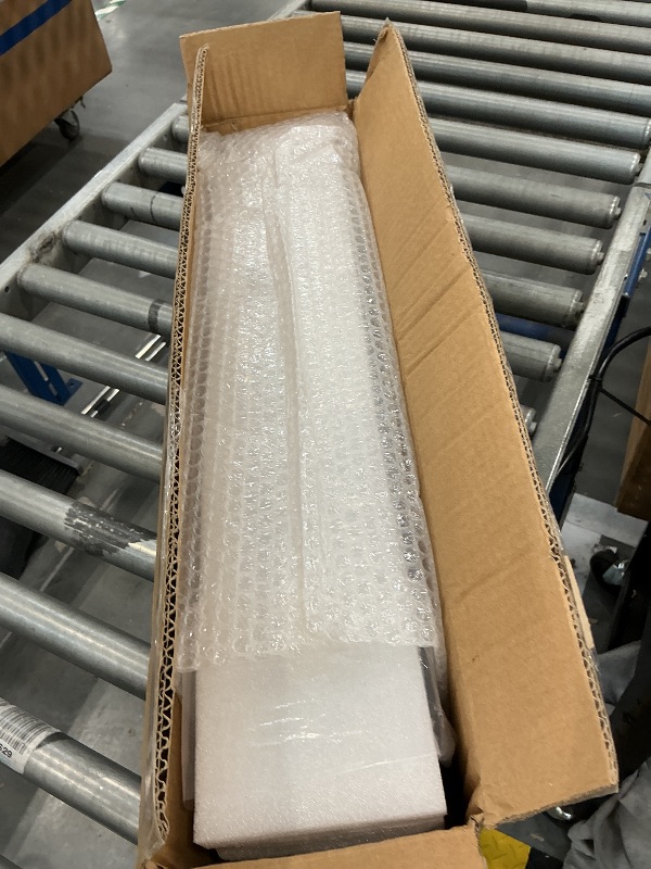 Photo 1 of Partsam 1Pcs Passenger Side (Right Side) Radius Style 21.5" Front Air Cleaner Light Bar with 5Pcs Glass Watermelon Lights, Stainless Steel Bracket, Compatible with Peterbilt Kenworth Freightliner