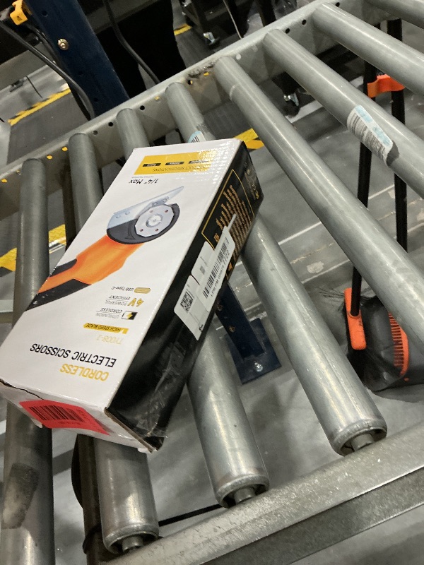 Photo 1 of UZYZMS Electric Scissors with LED Light, Cordless Wire Rope Cutter