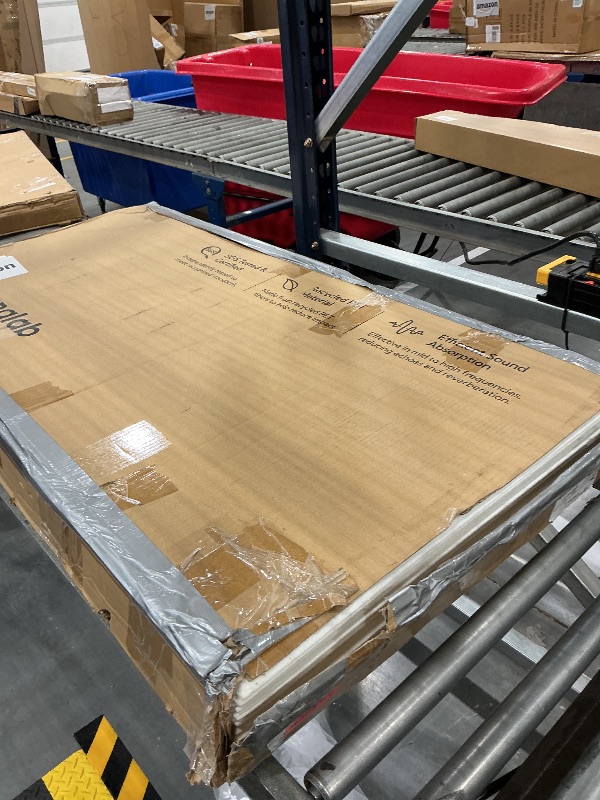 View 2 of Olanglab Acoustic Panels 10 Pack 48"x24" Plain White