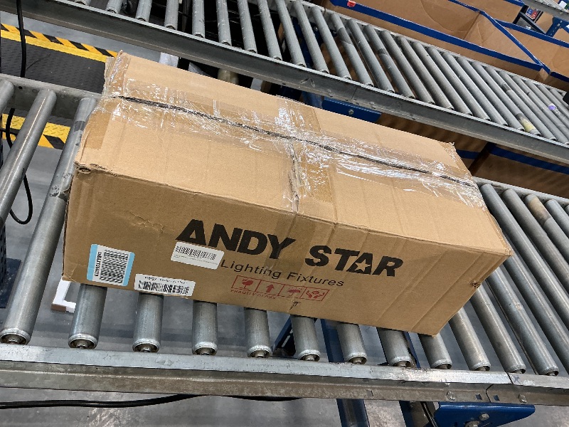 View 3 of ANDY STAR 3-Light Vanity Light Fixture, Matte Black