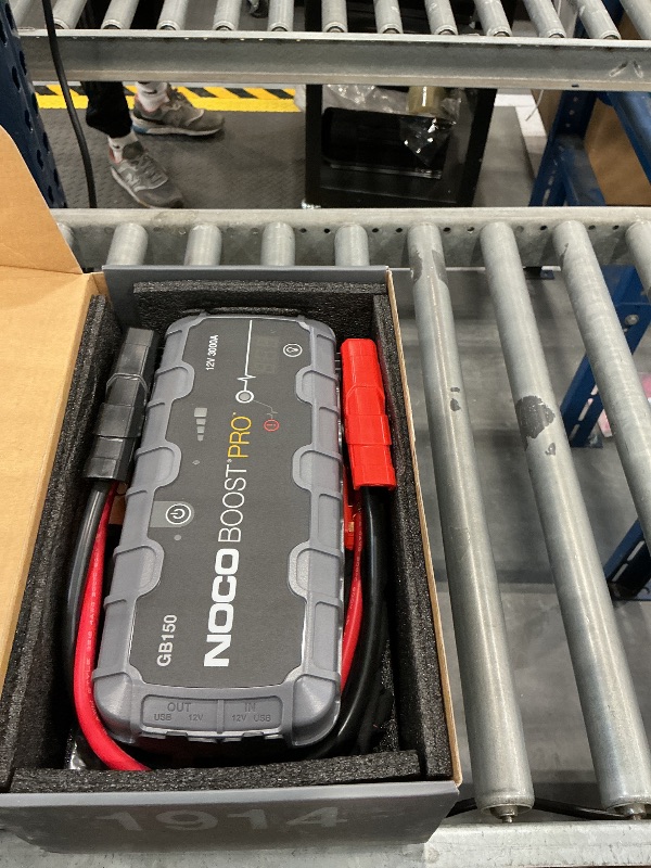View 3 of NOCO Boost GB150: 3000A UltraSafe Jump Starter – 12V Lithium Battery Booster Pack, Portable Jump Box, Power Bank & Jumper Cables - for 9.0L Gas and 7.0L Diesel Engines