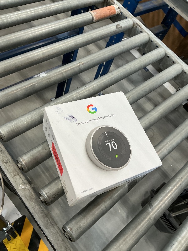 Photo 1 of Google Nest Learning Thermostat - 3rd Gen - Programmable Smart Thermostat