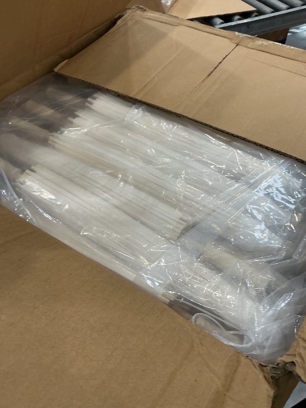Photo 1 of Sadnyy Paper Umbrellas Parasol, 24 Inches, White, 80 Pack