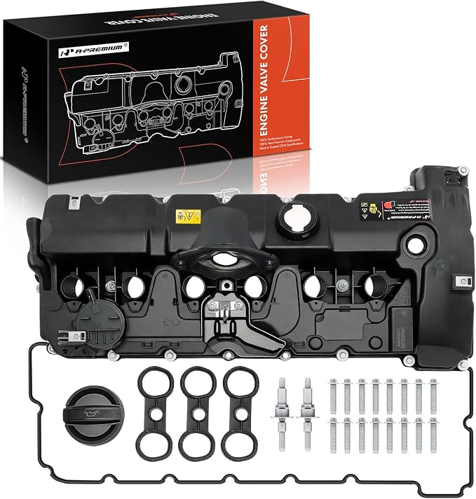 Photo 1 of A-Premium Engine Valve Cover Compatible with BMW Vehicles