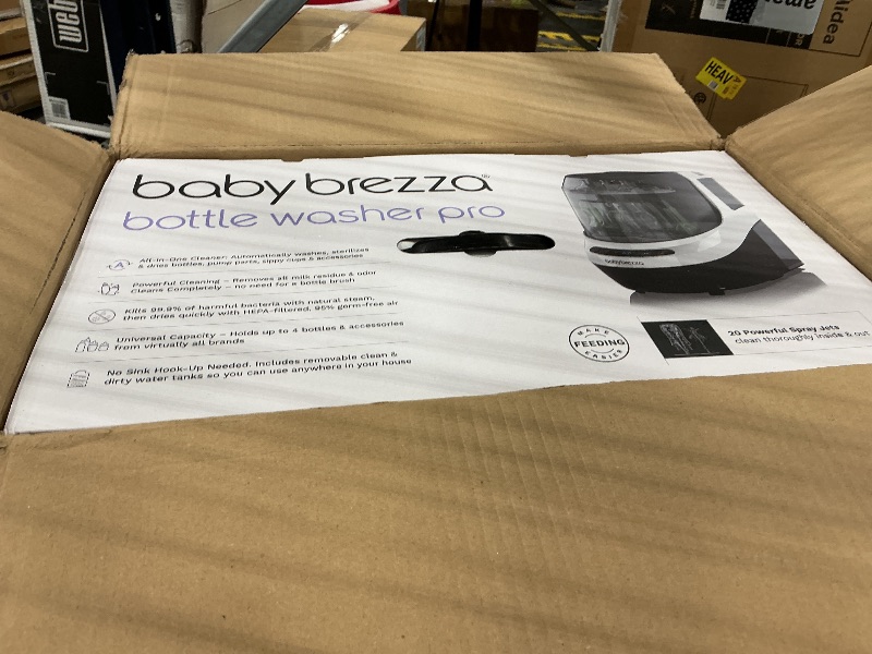 View 3 of Baby Brezza Bottle Washer Pro - Automatic Bottle Cleaner, Sterilizer, Dryer
