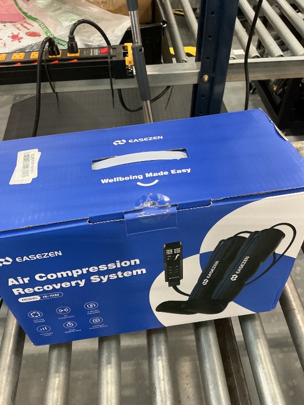 View 3 of EaseZen Leg Compression Massager Large