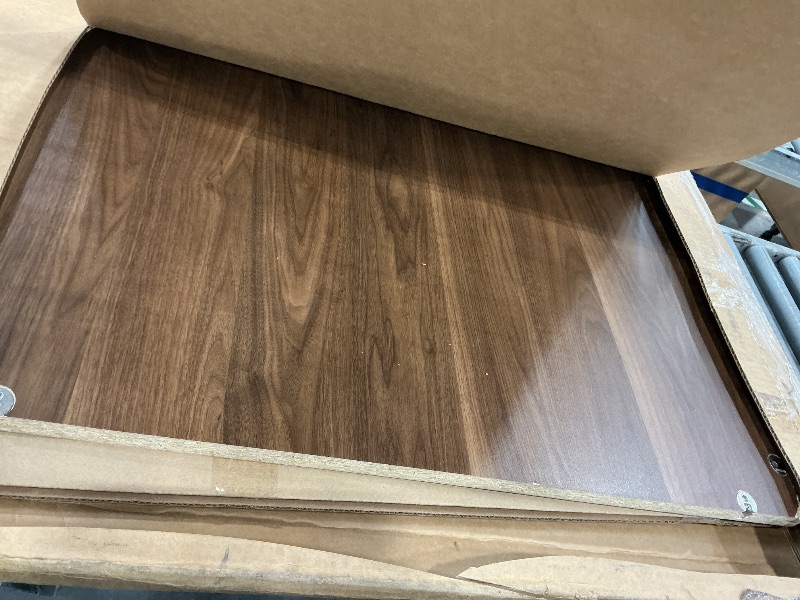 View 2 of OfficeSimpli Washer Dryer Countertop, 27.5x58 California Walnut