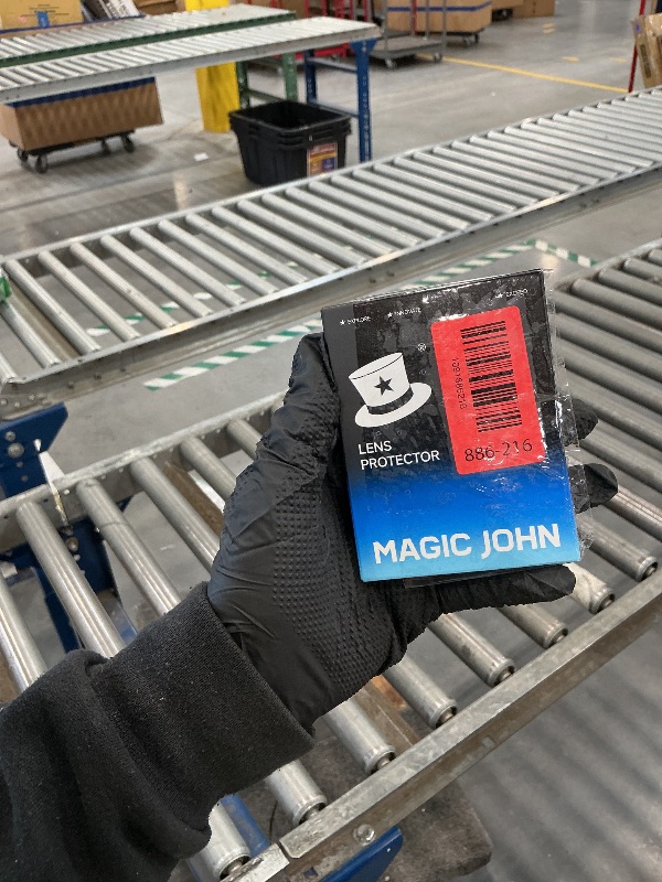 View 2 of MAGIC JOHN 2 Pack Magnetic for iPhone 18 Pro Camera Protector,Black
