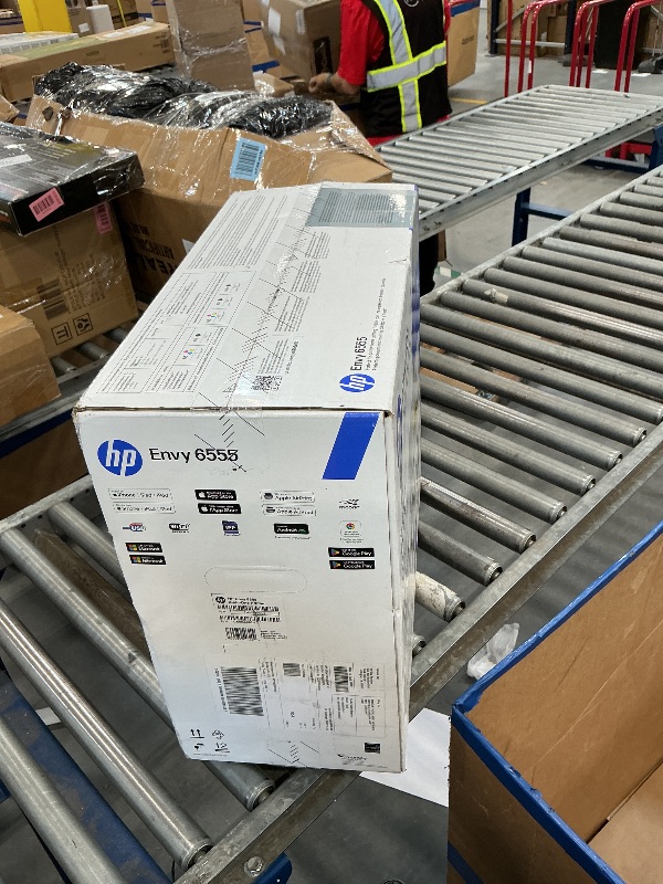 Photo 1 of HP Envy 6555 Wireless All-in-One Color Inkjet Printer, Print, Scan, Copy, Duplex Printing Best-for-Home, 3 Month Trial of Instant Ink Included, AI-Capable (C2XR6A) Portobello