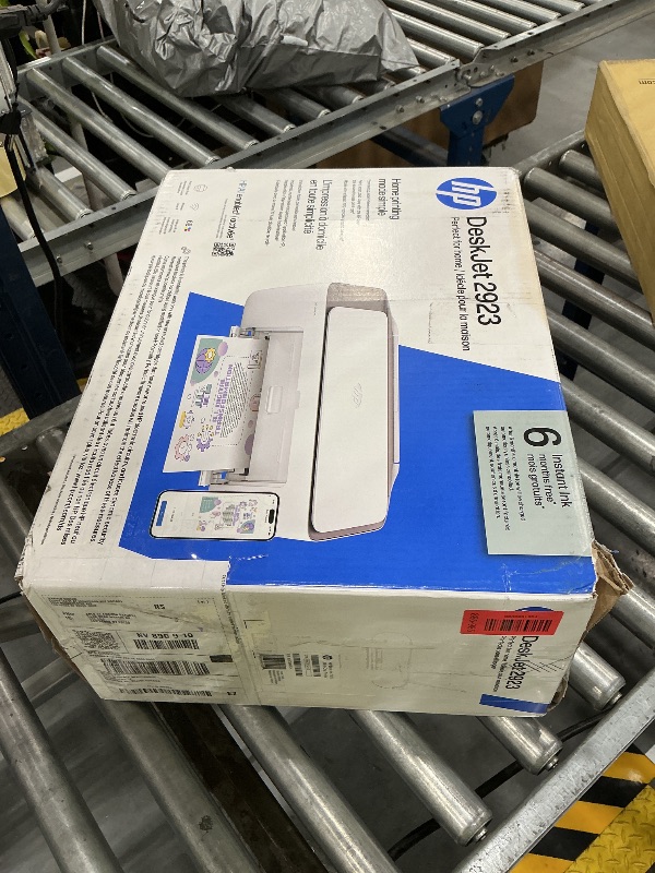 View 2 of HP DeskJet 2923 Color Inkjet Printer | Wireless | All-in-One