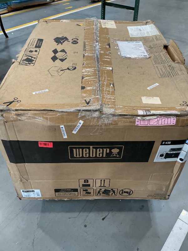 View 2 of Weber Genesis E-435 Gas Grill for Outdoor Cooking, Natural Gas Grill, Black