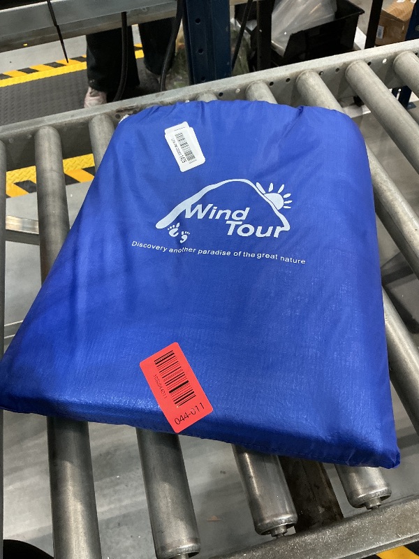 View 2 of Wind Tour Outdoor Double-Sided Moisture-Proof Aluminum Foil Foam Pad Waterproof and Insulating Foil Mat Picnic Mat Camping Mat for Beach Tent and Camping (57 * 76.8")