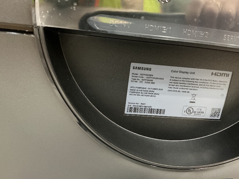 View 4 of Samsung 27” Odyssey G5 (G53F) Series QHD Gaming Monitor