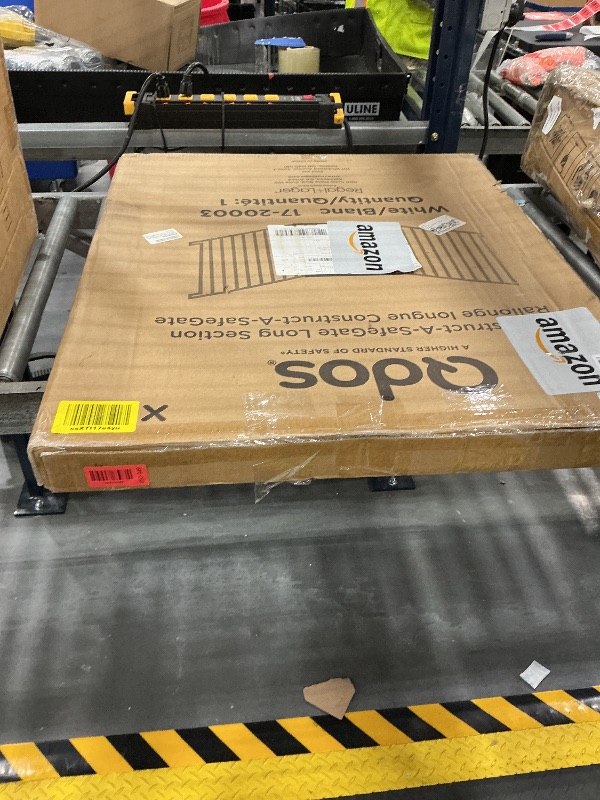 View 2 of QDOS Construct-A-SafeGate Long Extension | White | 23.5"