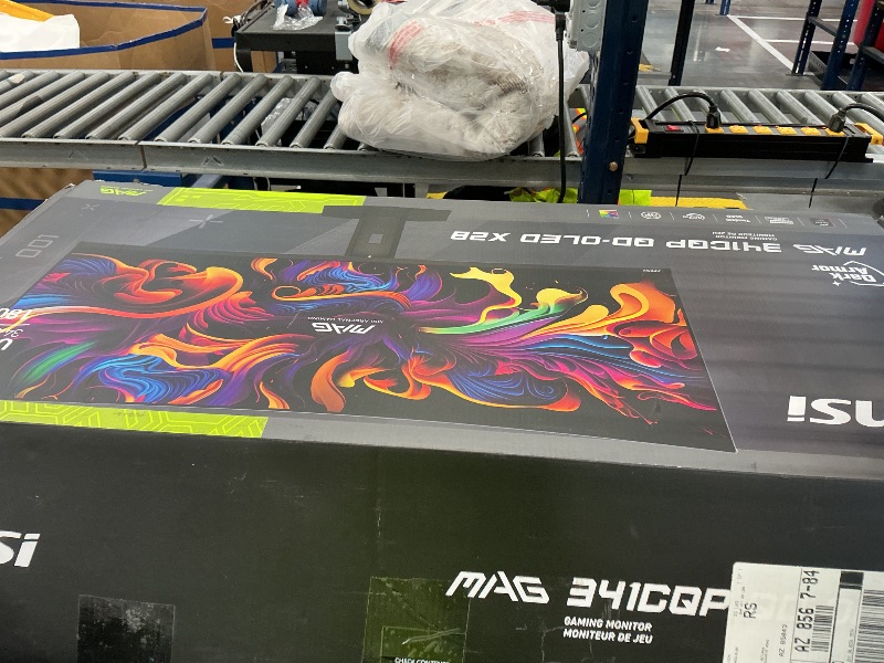 View 2 of MSI MAG 341CQP QD-OLED X28 34" UWQHD Gaming Monitor