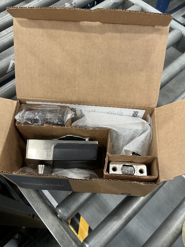 View 2 of Schlage Encode Plus Smart WiFi Deadbolt Lock, Satin Nickel