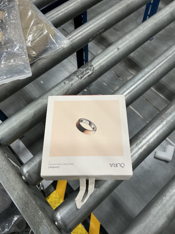 View 3 of OURA Ring 5 Smart Ring- Deep Rose - Size 7 - Fitness & Sleep Tracker