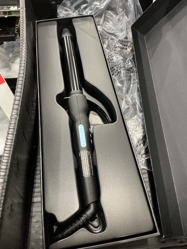 View 3 of Bio Ionic Long Barrel Curling Iron, Ion Mineral & Moisture Heat Technology