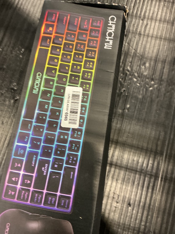 Photo 1 of CHONCHOW 60% Wireless Gaming Keyboard and Mouse Combo