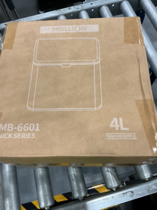 Photo 1 of Mbillion 1.05 Gal Silver Stainless Steel Compost Bin