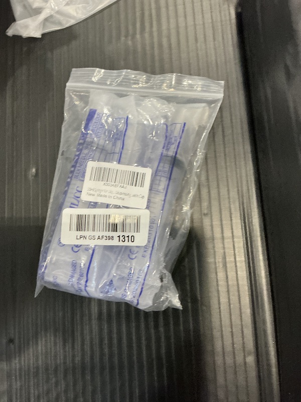 Photo 1 of 20ml Syringe for Liquid, Oral, Scientific Labs, Measurement, Dispensing, with Cap- 3 Pack 20ml Syringes