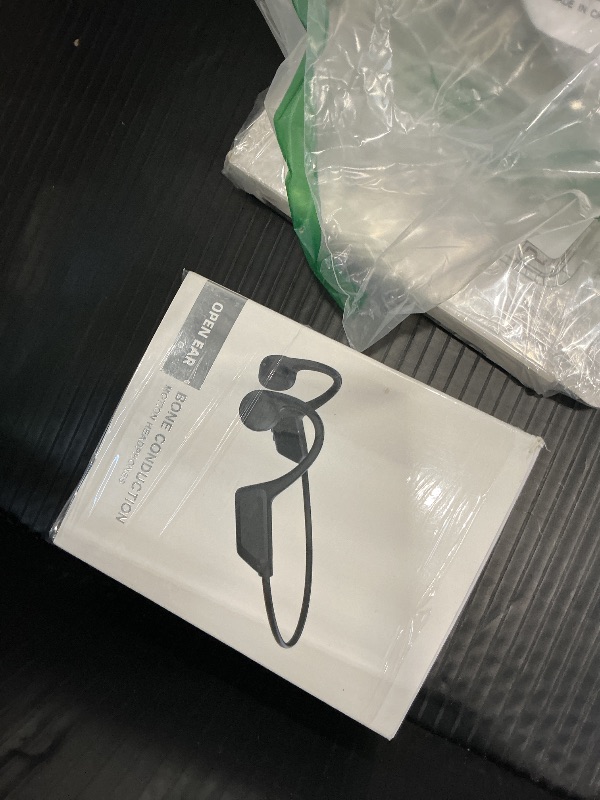 Photo 1 of Gelecek Open-Ear Bone Conduction Headphones - Black