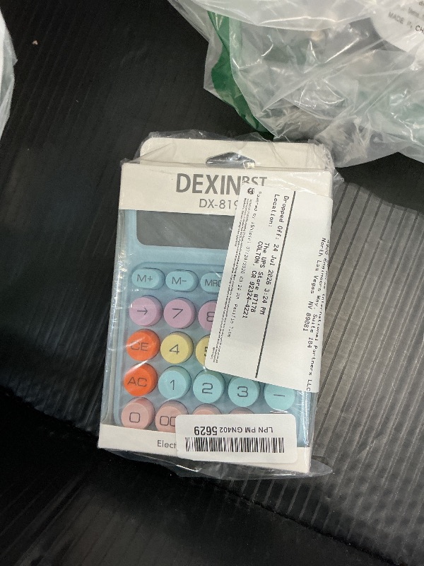 Photo 1 of DANRONG Mechanical Switch Calculator with Big Buttons, Calculators Desktop