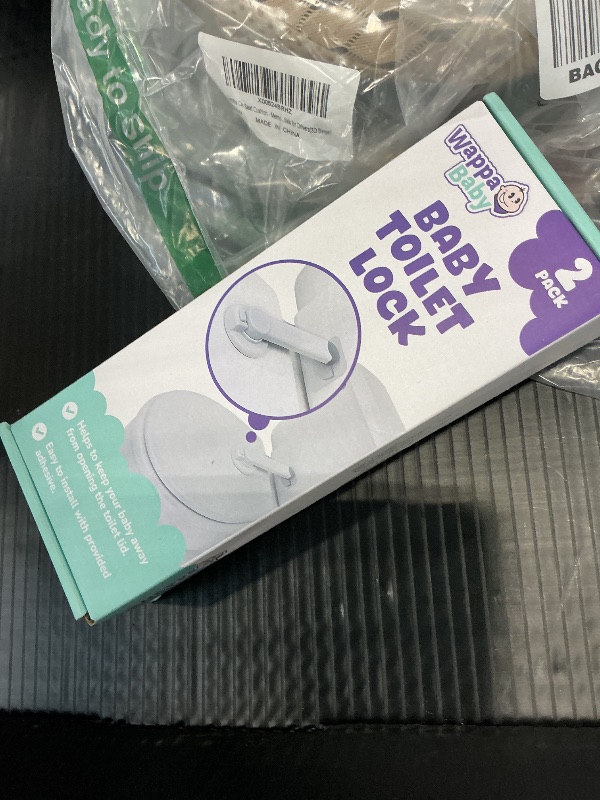 Photo 1 of Wappa Baby Toilet Locks (2-Pack) - White