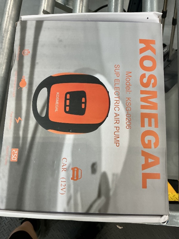 Photo 1 of KOSMEGAL Electric Paddle Board Pump