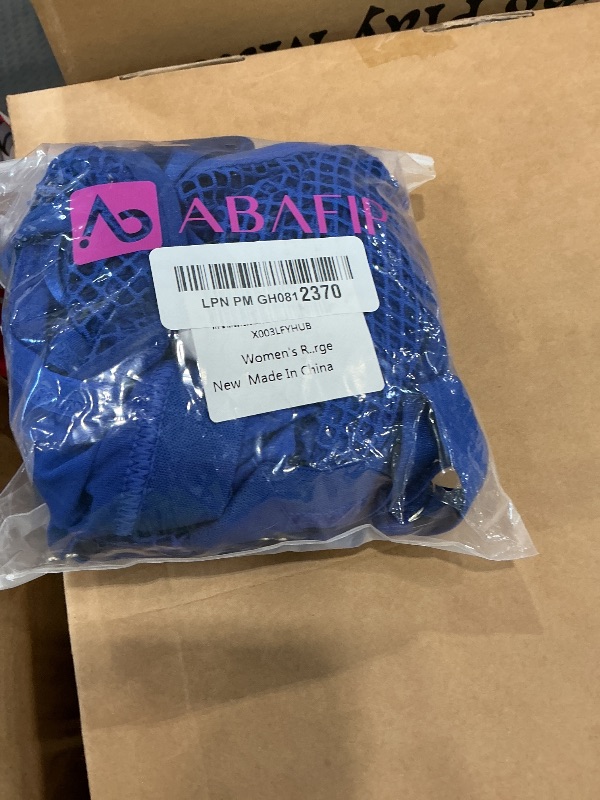 Photo 1 of ABAFIP Women's Rave Fishnet Lingerie Set