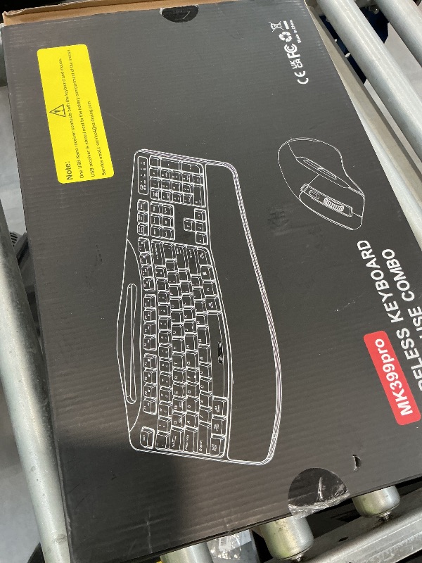 Photo 1 of EDJO Ergonomic Wireless Keyboard and Mouse Combo