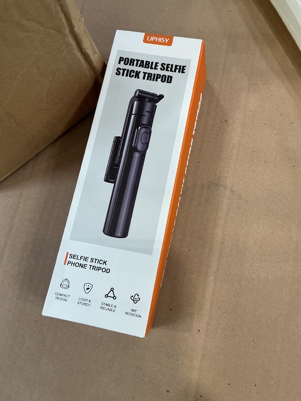 Photo 1 of Liphisy 50 Inch Selfie Stick Tripod with Remote - Black