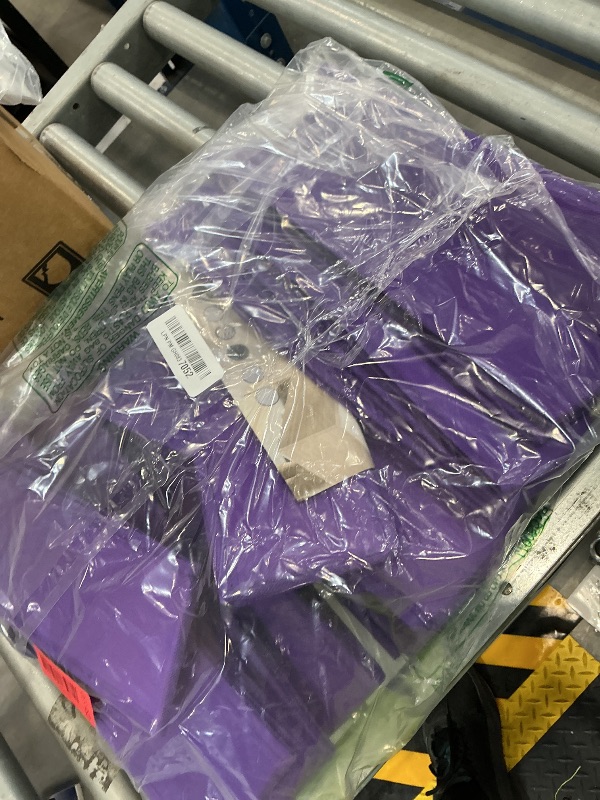 View 2 of DIMJ Drawer Organizer Clothes, 15 Pack, Foldable Fabric Bins, Purple
