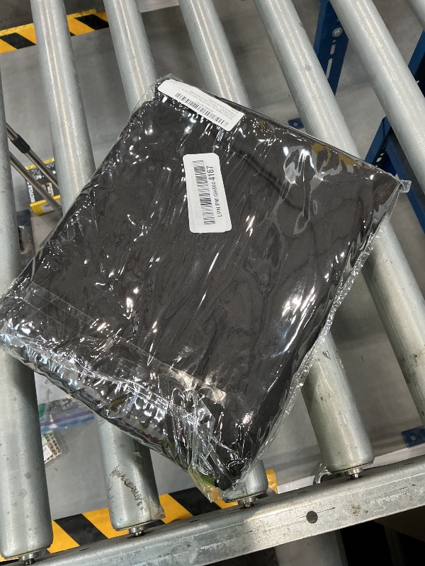 Photo 1 of ROYALE LINENS 300 Thread Count Cotton Fitted Sheet Twin XL - Black