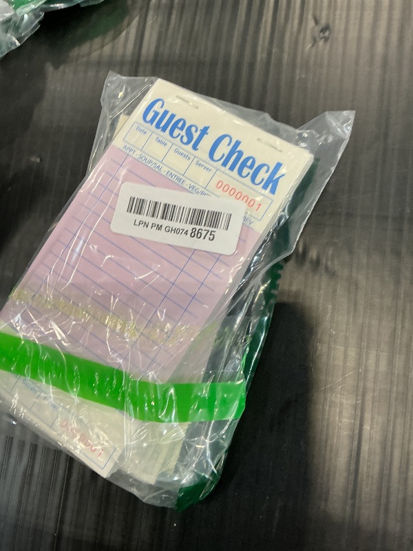 Photo 1 of ZPARIK 6 Pack Purple Guest Checks