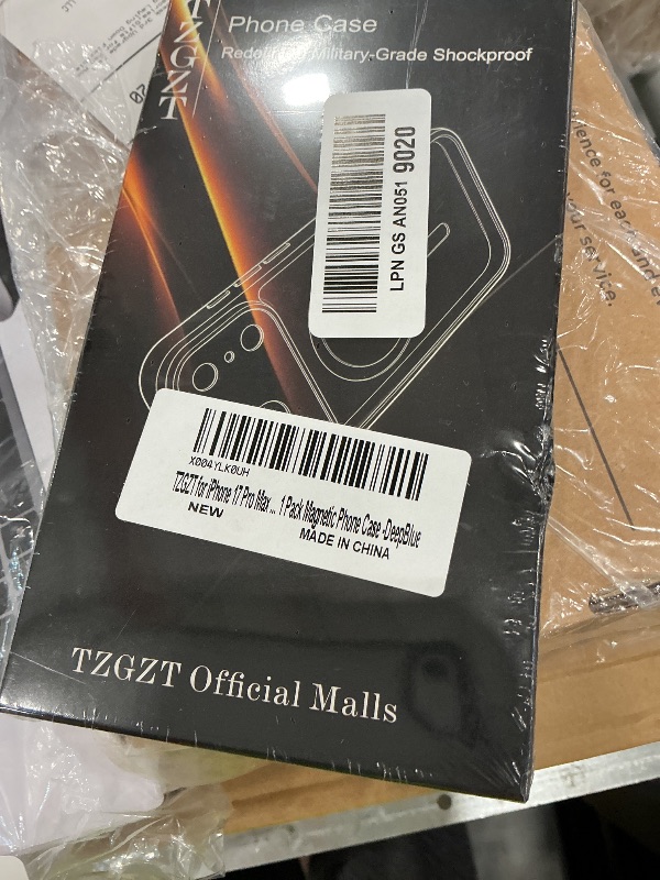 Photo 1 of TZGZT Magnetic Case for iPhone 17 Pro Max (Deep Blue)
