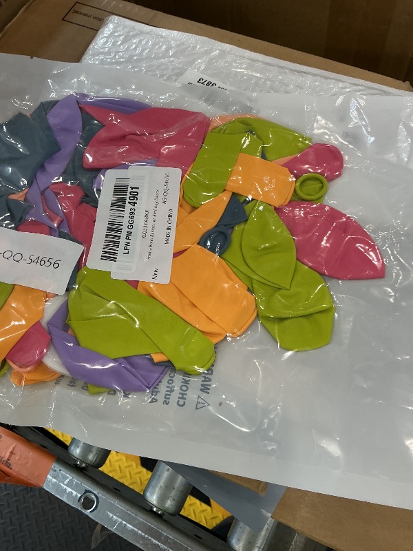 Photo 1 of Froova Boho Rainbow Balloons - 60 Pcs Retro Colorful 12 Inch