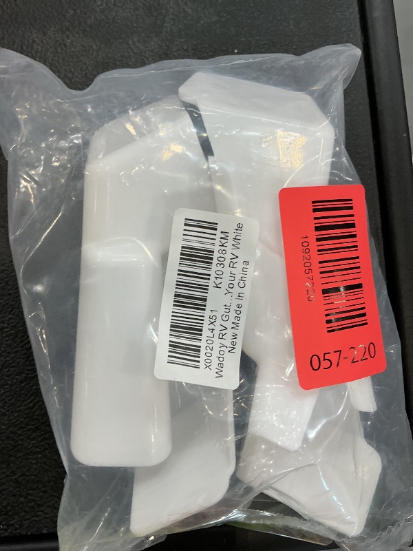 Photo 1 of Wadoy RV Gutter Spouts (4 Pack, White)